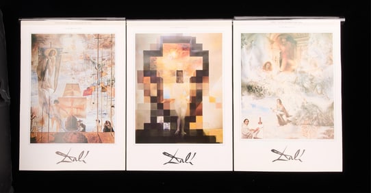 3 1980's Calendars ft. Salvador Dali