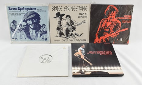 Grp 5 Bruce Springsteen and E-Street Band Albums & Items