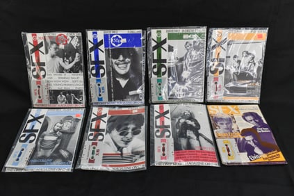 8 Issues of SFX British Music Magazine on Tape