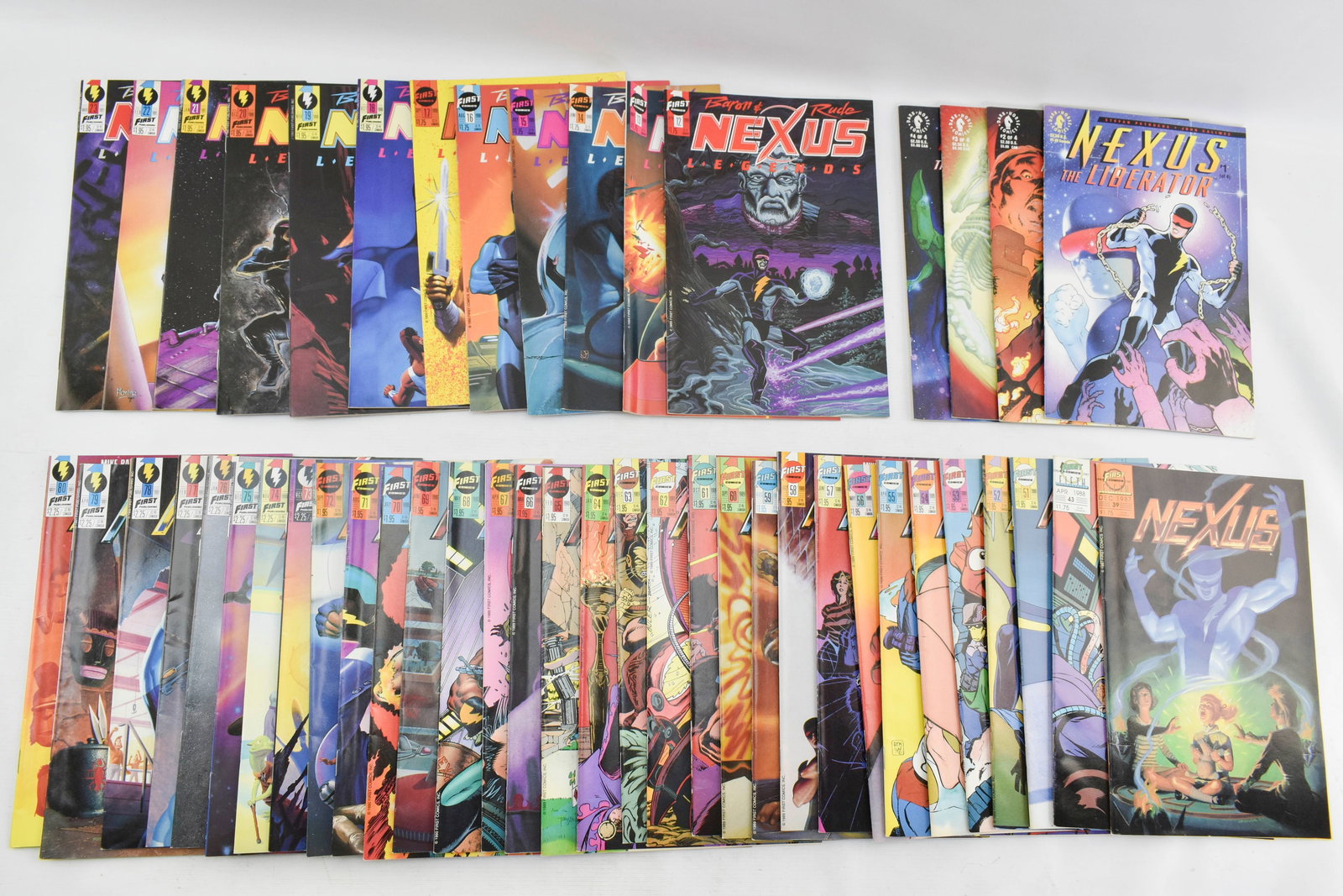 Grp Nexus Comic Books, First Comics & Dark Horse - Copper/Modern Age (1 of 11)