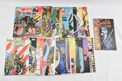 Grp 26 DC Comics Jon Sable Freelance - Bronze/Copper Age