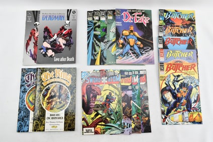 Grp 18 Assorted DC Comics, Full Runs & First Issues, Copper Age