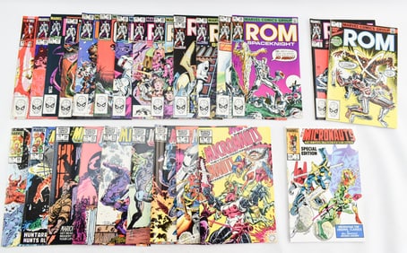 Grp 25 Marvel Comics ROM and Micronauts - Bronze Age