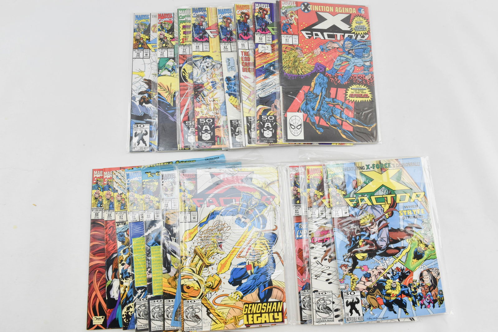 Grp 29 Marvel "X-Factor" Comics Vol. 1 No. 61-89 (1 of 20)