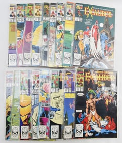 Grp 34 Marvel Comics "Excalibur" Vol. 1, No. 1-34