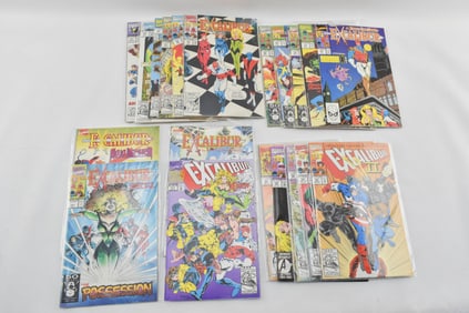 Grp 30+ Marvel Comics "Excalibur"