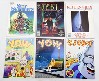 Grp 6 Vintage Oversized Comics / Graphic Novels, Star Wars, Yow