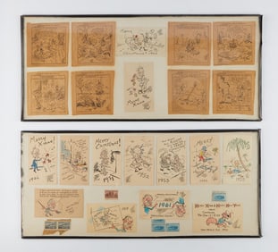 Fontaine Fox Comics w/ Railroad Stamps