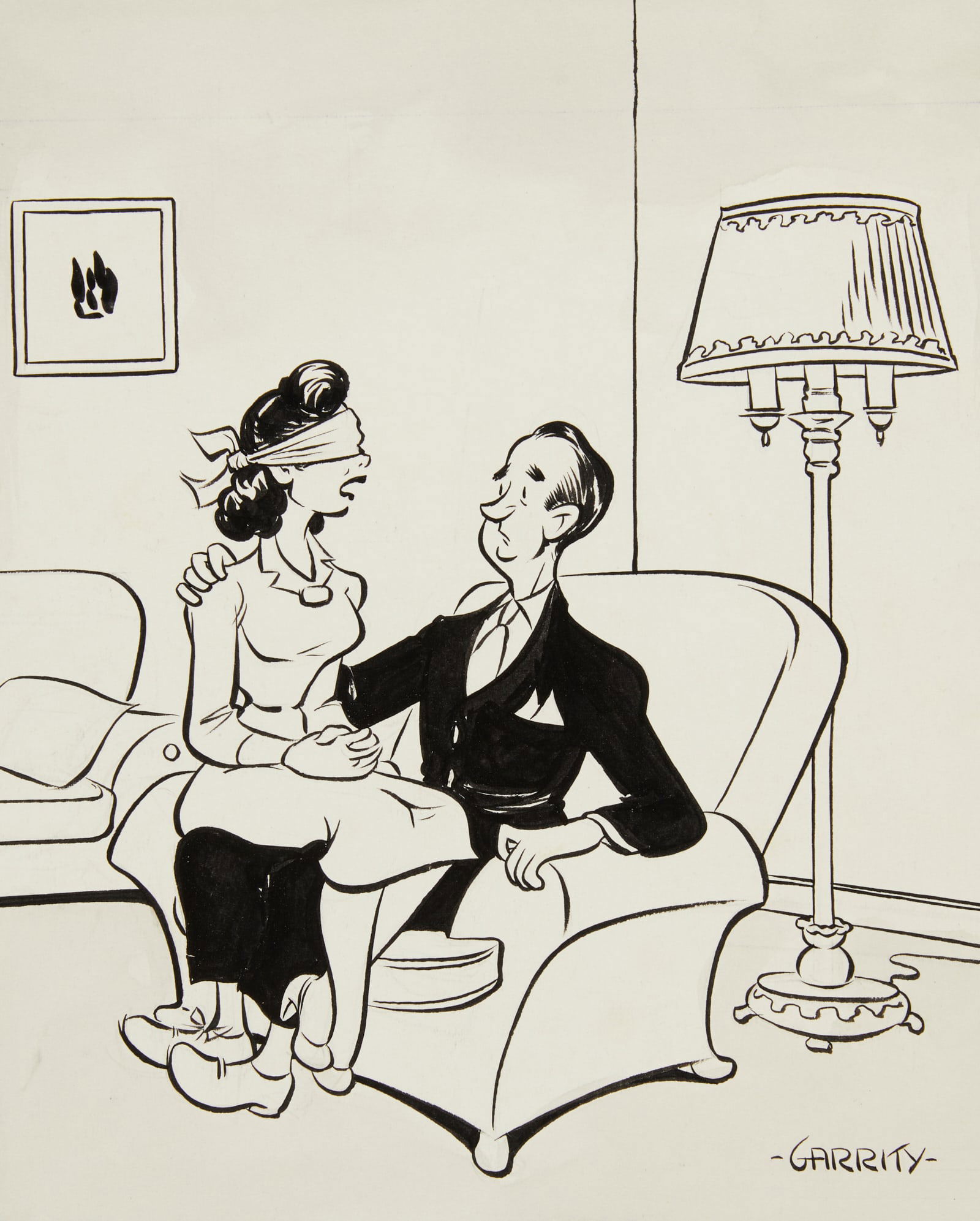 Martin E. Garrity Original Comic Book Drawing (1 of 6)