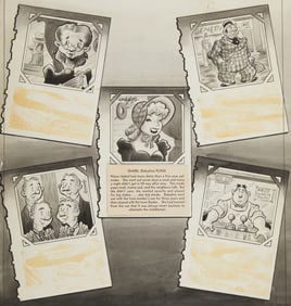 Martin E. Garrity Comic Book Drawing