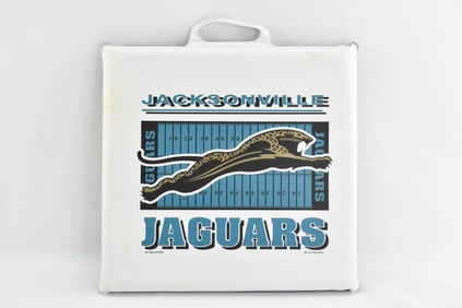1993 NFL Jacksonville Jaguars Banned Logo Seat Cushion