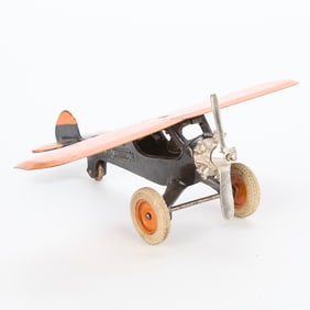 Arcade Monocoupe Cast Iron Airplane