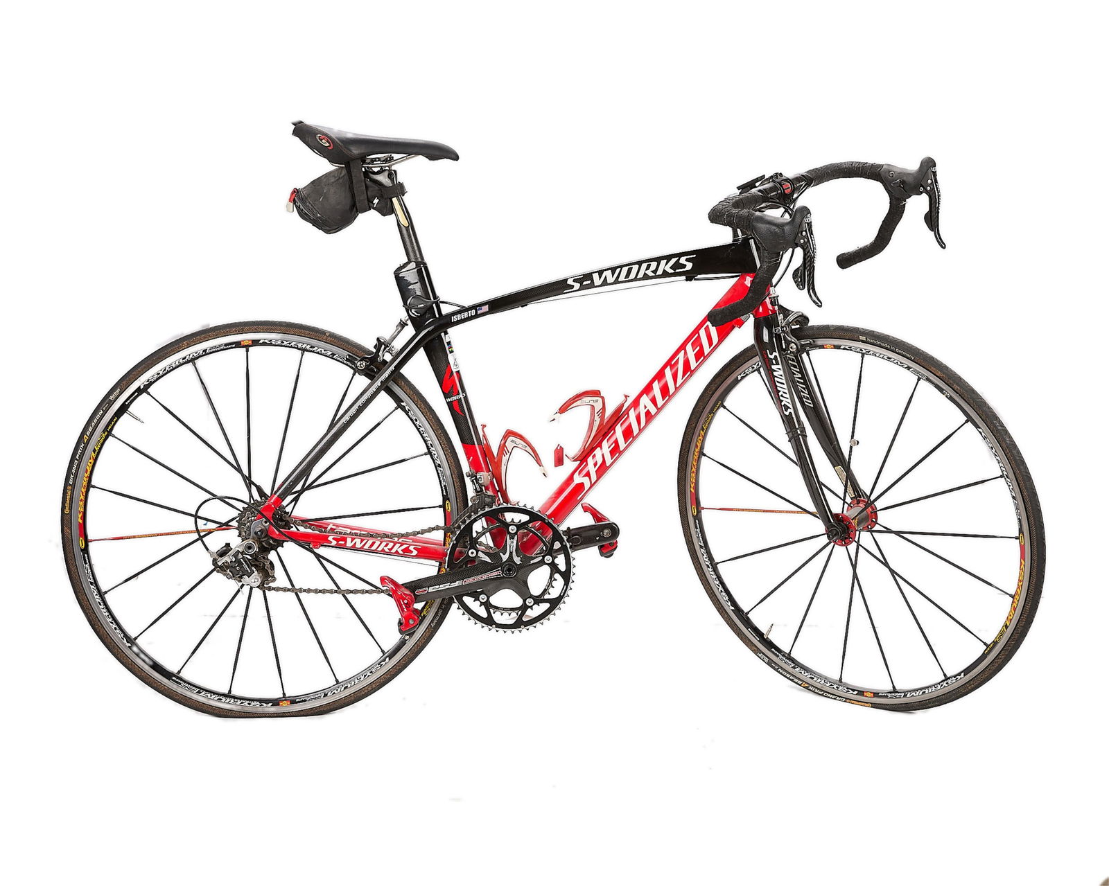 2005 Specialized S-Works Tarmac Bike w/ Air Pump (1 of 6)