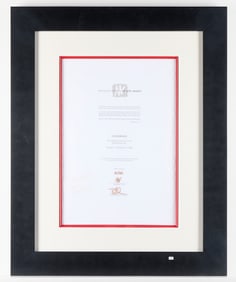 Mackenzie Thorpe Lost Angels Suite Certificate