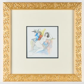 Itzack Tarkay Untitled Serigraph, Seasons of the Year Suite