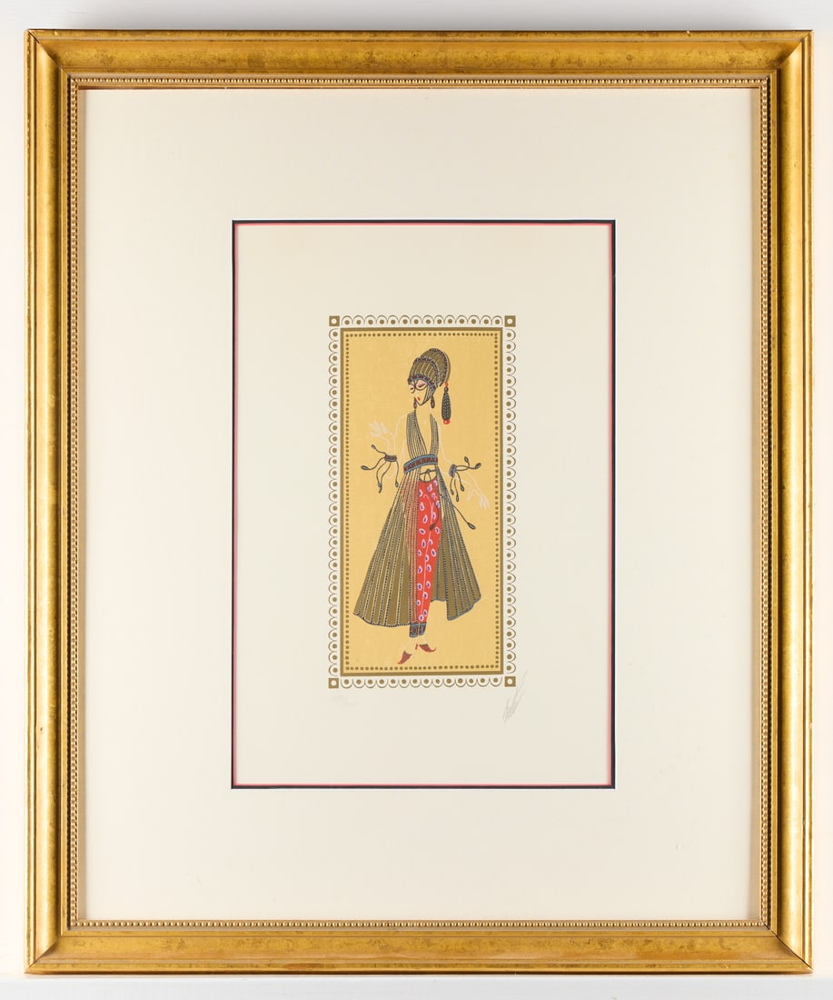 Erte Lithograph, Scheherezade Suite (1 of 4)