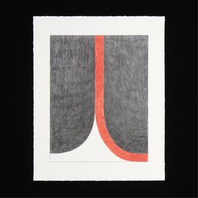 Ulrike Muller "Print (Franza)" Lithograph 2013