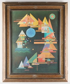 Wassily Kandinsky "Points in a Circle" Lithograph