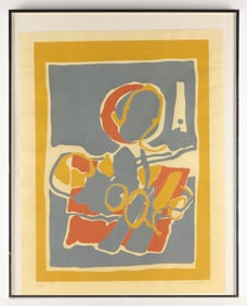 Yolanda Mohalhyi Abstract Lithograph 1972