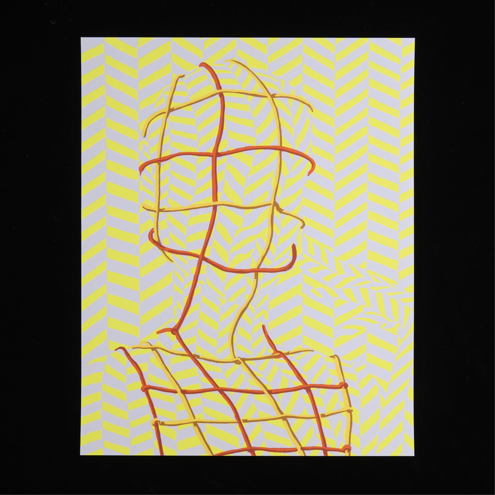 Sascha Braunig "Big Nets" Silkscreen 2013 (1 of 3)