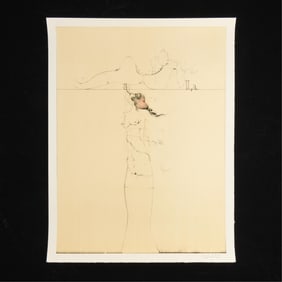 Paul Wunderlich "Solomon II:3" Lithograph