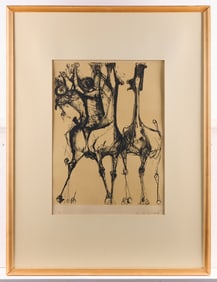 Marino Marini Horse Lithograph