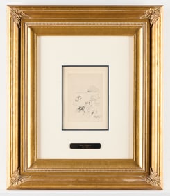 Marc Chagall Etching Recit Orne de Cino Gravures Hors texte de Marc Chagall
