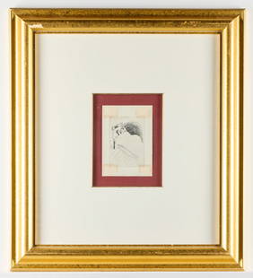Marc Chagall Woodcut Print, Grande Maternite Suite: Woodcut print on paper depicting a couple lying in bed by Marc Chagall from the Grande Maternite Suite. Unsigned. COA adhered to verso.30 3/4"H x 27 1/2"W.