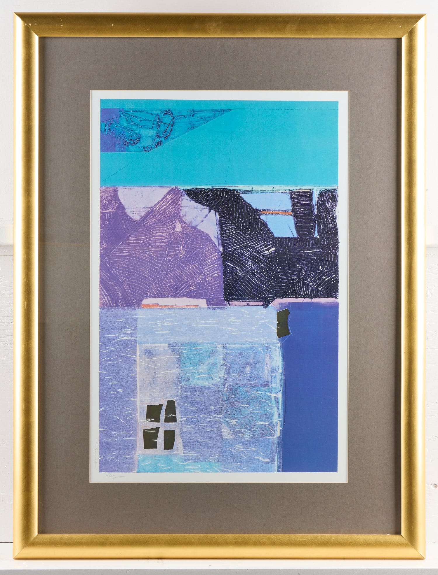 Manuel Rodriguez Jr. Abstract Monotype (1 of 4)