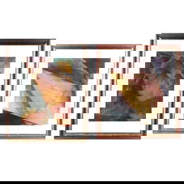 2 Kati Roberts Abstract Mixed Media Artworks