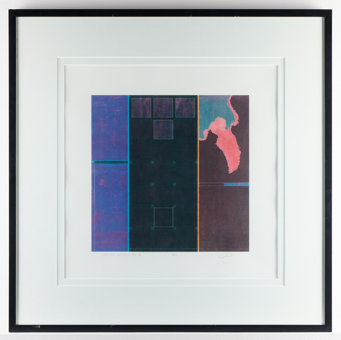 Paul Chojnowski "Skirmish Variations #4" Etching (1 of 4)