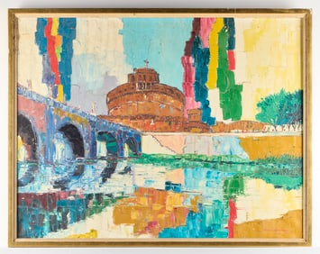 Gian L. Campanile Oil on Canvas Painting
