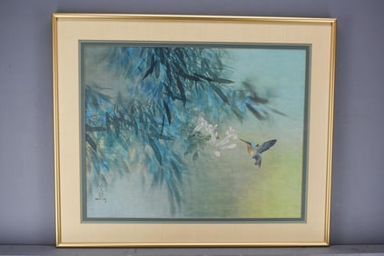 David Lee "Hummingbird in Flight" Print
