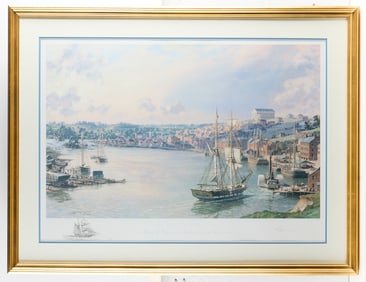 John Stobart "Richmond from James River" Print S/N