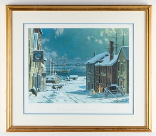 John Stobart "New Bedford" S/N Print