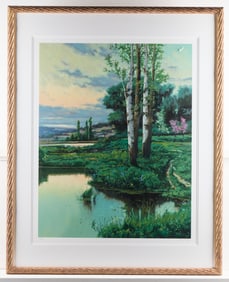 Joan Colomer Landscape Serigraph S/N
