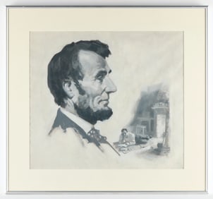 Abraham Lincoln Portrait Painting