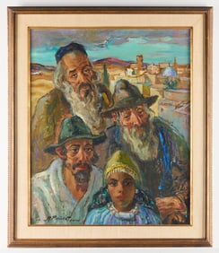 Raphael Pricert Original Oil Painting on Board