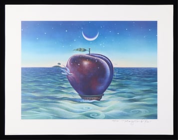 Set of 9 Mary GrandPre Plum Prints