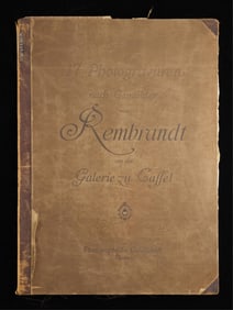 Portfolio of 17 Rembrandt Photogravures