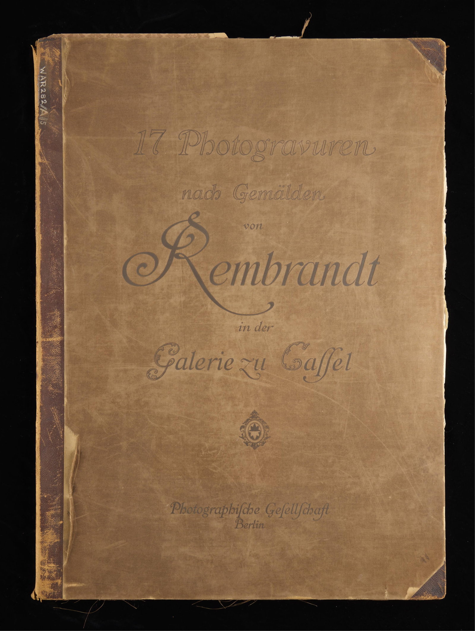 Portfolio of 17 Rembrandt Photogravures (1 of 9)