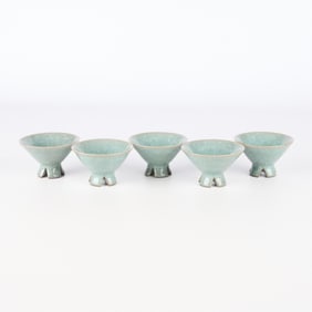 Set 5 Japanese Contemporary Cups