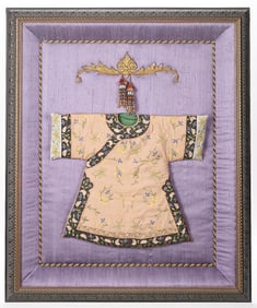 Framed Small Chinese Robe