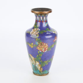 Antique Chinese Cloisonne Vase