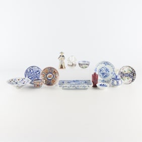 13 Pcs Assorted Asian Porcelain