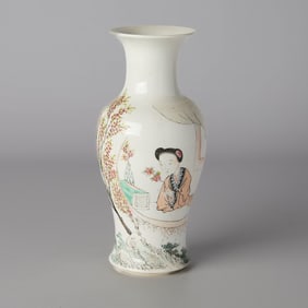 Antique Chinese Famille Rose Vase