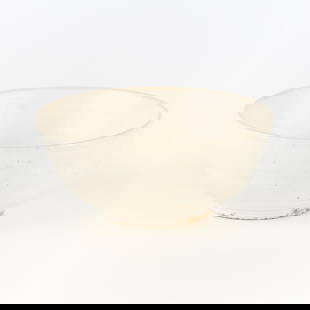 Chinese Sung White Ceramic Bowl: Chinese Sung dynasty ceramic white glazed ceramic dish or bowl.Height: 2 in x diameter: 4 3/4 in.