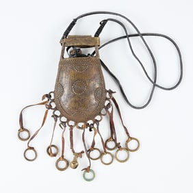 African Bronze Pouch or Bag