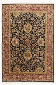 Hand Woven Persian Style Small Area Rug 6'6"x3'10"