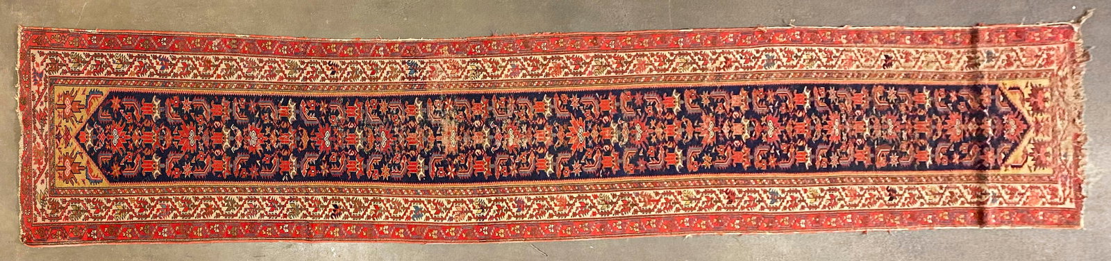 Caucasian Wool Runner Rug 19'x3'3" (1 of 8)